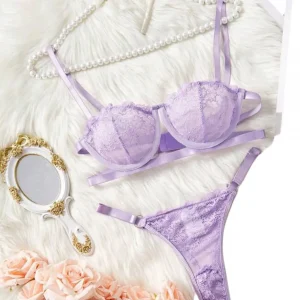 one piece set in purple