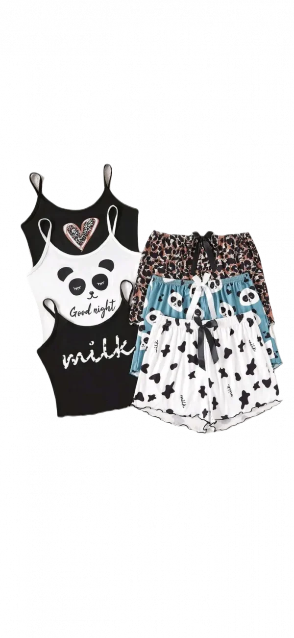 Cartoon print set
