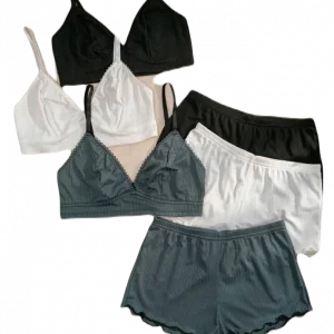basic top and shorts set