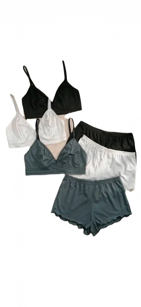 basic top and shorts set