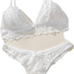 Two piece white set