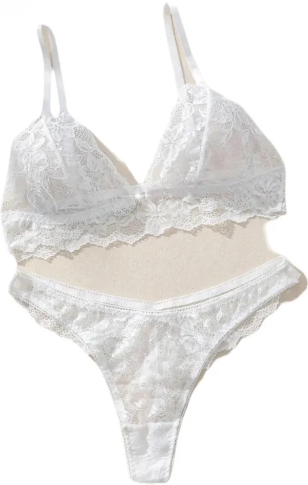 Two piece white set