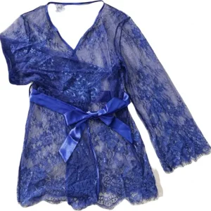 One piece with overall in blue