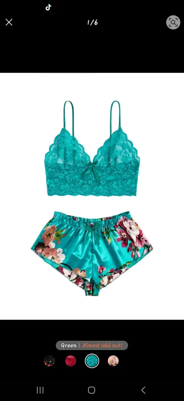 Two piece colourful set